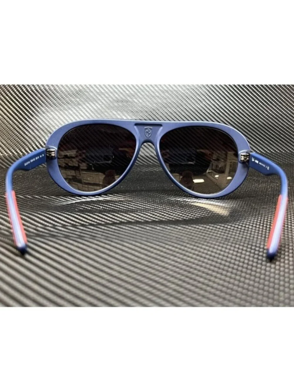 New Ray-Ban Men  Matte Dark Blue Sunglasses  59- 16- 140